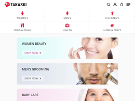 'takaski.com' screenshot