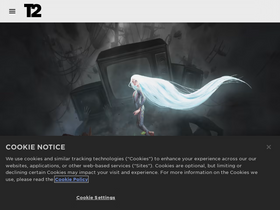 'take2games.com' screenshot