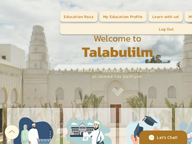 'talabulilm.com' screenshot
