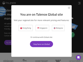 'talenox.com' screenshot
