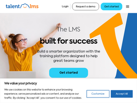 'talentlms.com' screenshot