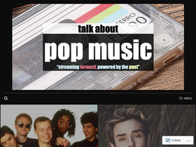 'talkaboutpopmusic.com' screenshot
