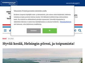 'taloustaito.fi' screenshot