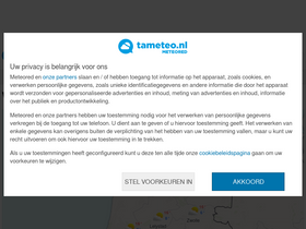 'tameteo.nl' screenshot