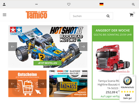 'tamico.de' screenshot