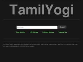 'tamilyogi.com' screenshot