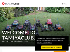 'tamiyaclub.com' screenshot