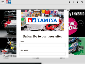 'tamiyausa.com' screenshot