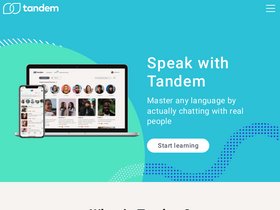 'tandem.net' screenshot