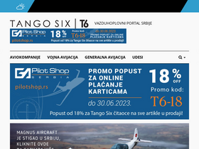 'tangosix.rs' screenshot