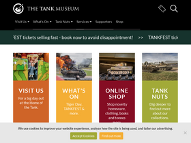 'tankmuseum.org' screenshot