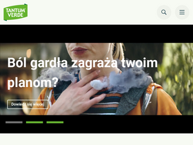 'tantumverde.pl' screenshot