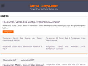 'tanya-tanya.com' screenshot