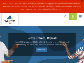 'tapcocu.org' screenshot