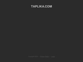 'taplika.com' screenshot