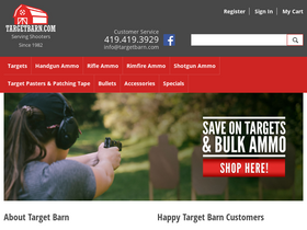 'targetbarn.com' screenshot
