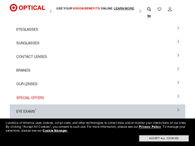 'targetoptical.com' screenshot