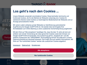 'targobank.de' screenshot