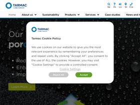 'tarmac.com' screenshot