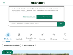 'taskrabbit.pt' screenshot