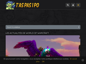 'taspas1po.fr' screenshot