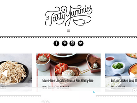 'tasty-yummies.com' screenshot