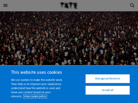 'tate.org.uk' screenshot