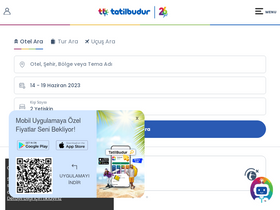 'tatilbudur.com' screenshot