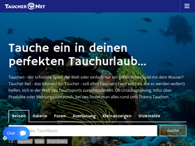 'taucher.net' screenshot