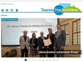'taunus-nachrichten.de' screenshot