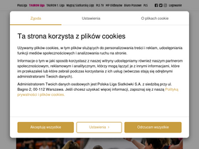 'tauronliga.pl' screenshot
