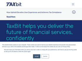 'taxbit.com' screenshot