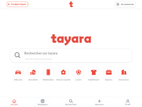 'tayara.tn' screenshot