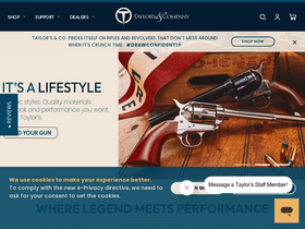 'taylorsfirearms.com' screenshot