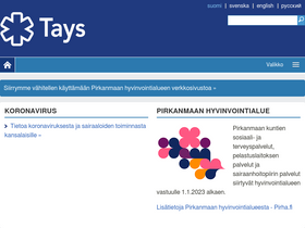 'tays.fi' screenshot