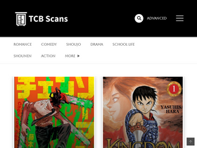 'tcbscans.net' screenshot