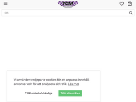 'tcmcykel.se' screenshot