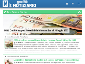 'tcnotiziario.it' screenshot