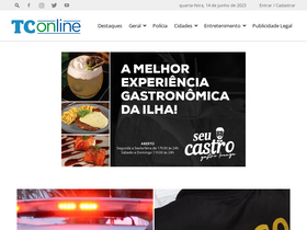 'tconline.com.br' screenshot