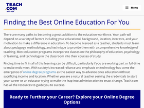'teach.com' screenshot