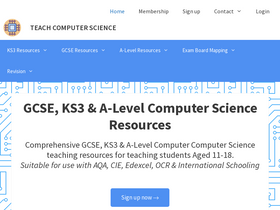 'teachcomputerscience.com' screenshot