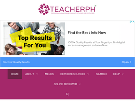 'teacherph.com' screenshot