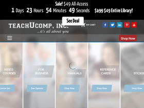 'teachucomp.com' screenshot