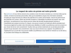 'team-tennis.fr' screenshot