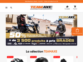 'teamaxe.com' screenshot