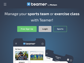 'teamer.net' screenshot
