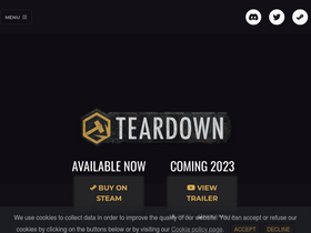 'teardowngame.com' screenshot