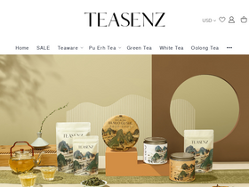 'teasenz.com' screenshot
