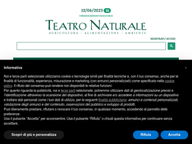 'teatronaturale.it' screenshot