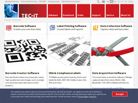 'tec-it.com' screenshot